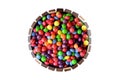 Chocolate candy cake Royalty Free Stock Photo