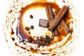 Chocolate candy with anice and cinnamon