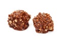 Chocolate candy with nuts Royalty Free Stock Photo