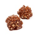 Chocolate candy with nuts Royalty Free Stock Photo