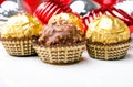 Chocolate candy treats Christmas New Year holiday