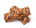 Chocolate cereal bars Royalty Free Stock Photo