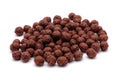 Chocolate cereals Royalty Free Stock Photo
