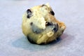 Chocolate chip cookie dough Royalty Free Stock Photo