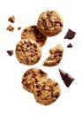 Chocolate Chip Cookies Royalty Free Stock Photo