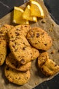 Chocolate chip cookies Royalty Free Stock Photo