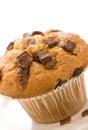 Chocolate chip muffin Royalty Free Stock Photo