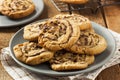 Chocolate Chip Peanut Butter Pinwheel Cookie