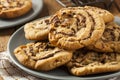 Chocolate Chip Peanut Butter Pinwheel Cookie