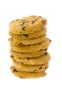 Chocolate chips cookies Royalty Free Stock Photo