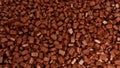 Chocolate Chunk Pieces background Many Flavour sweet delicious bulk many Chocolate shreds chips cubes smooth realistic Background