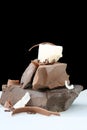 Chocolate Chunks Royalty Free Stock Photo