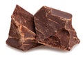 Chocolate chunks Royalty Free Stock Photo