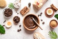 Chocolate and Coffee Spa Royalty Free Stock Photo