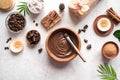 Chocolate and Coffee Spa Royalty Free Stock Photo