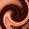 Chocolate and coffee swirl