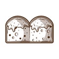 chocolate confectionery icon