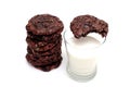 Chocolate Cookies And Milk