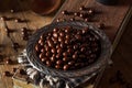 Chocolate Covered Espresso Coffee Beans Royalty Free Stock Photo