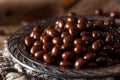 Chocolate Covered Espresso Coffee Beans Royalty Free Stock Photo
