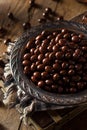 Chocolate Covered Espresso Coffee Beans Royalty Free Stock Photo