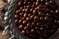 Chocolate Covered Espresso Coffee Beans Royalty Free Stock Photo