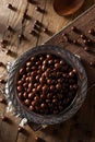 Chocolate Covered Espresso Coffee Beans Royalty Free Stock Photo