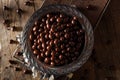 Chocolate Covered Espresso Coffee Beans Royalty Free Stock Photo