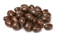 Chocolate covered peanuts Royalty Free Stock Photo