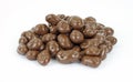 Chocolate covered raisins Royalty Free Stock Photo