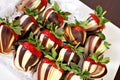 Chocolate Covered Strawberries Royalty Free Stock Photo