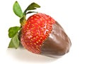 Chocolate covered Strawberry Royalty Free Stock Photo