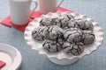 Chocolate crinkle cookies