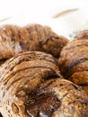 Chocolate croissant Royalty Free Stock Photo
