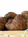Chocolate croissant Royalty Free Stock Photo