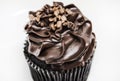 Chocolate Cupcake with Frosting Royalty Free Stock Photo