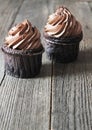 Chocolate cupcake Royalty Free Stock Photo