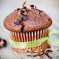 Chocolate cupcake Royalty Free Stock Photo