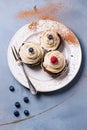 Chocolate cupcakes Royalty Free Stock Photo