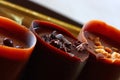 Chocolate cups