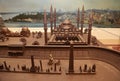 Chocolate design of Hippodrome behind Sultanahmet Mosque