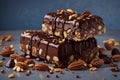 Chocolate Dipped Ice Cream Bars with Nuts