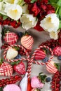 Chocolate dipped strawberries dessert
