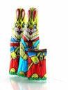 Chocolate easter bunny Royalty Free Stock Photo