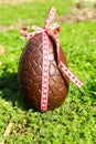 Chocolate easter egg Royalty Free Stock Photo