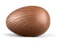 Chocolate easter eggs on backgrouund Royalty Free Stock Photo