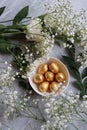 Chocolate Easter Eggs Royalty Free Stock Photo