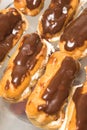 Chocolate Eclairs Royalty Free Stock Photo