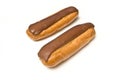 Chocolate eclairs Royalty Free Stock Photo