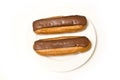 Chocolate eclairs